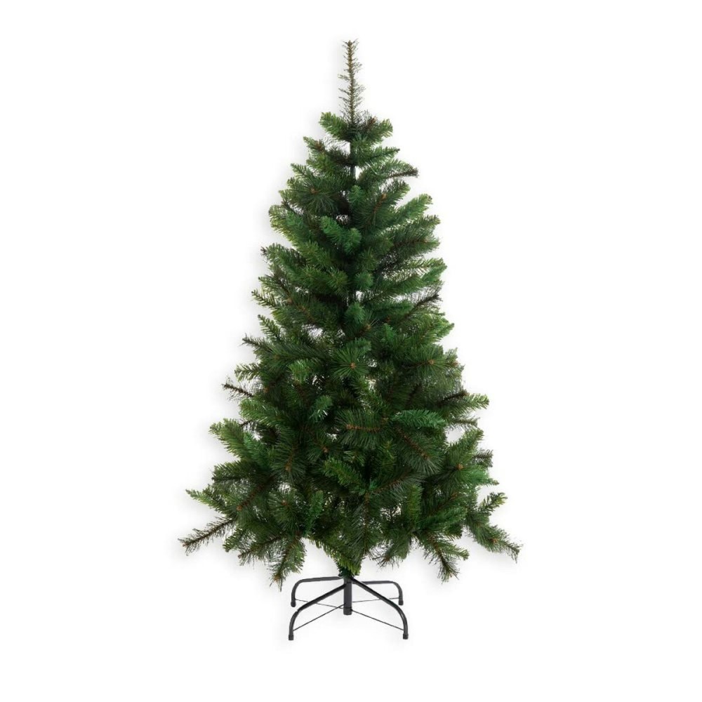 Albero di Natale Verde PVC Metallo Polietilene 150 cm    