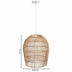 Lampadario Alexandra House Living Marrone    