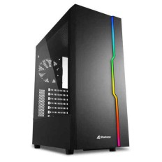 Case computer desktop ATX Sharkoon RGB Slider Colore  Nero 