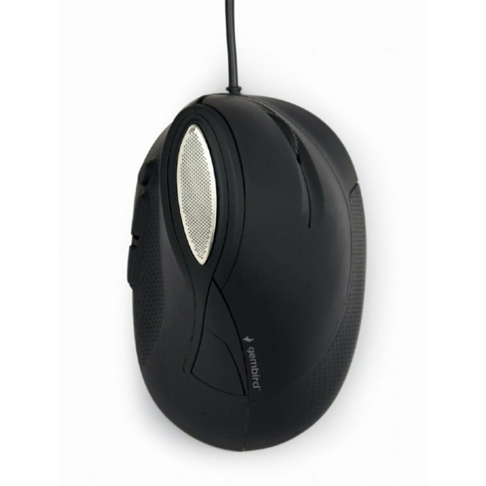 Mouse con Cavo e Sensore Ottico GEMBIRD MUS-ERGO-03. 3200 DPI Nero (1 Unità)    