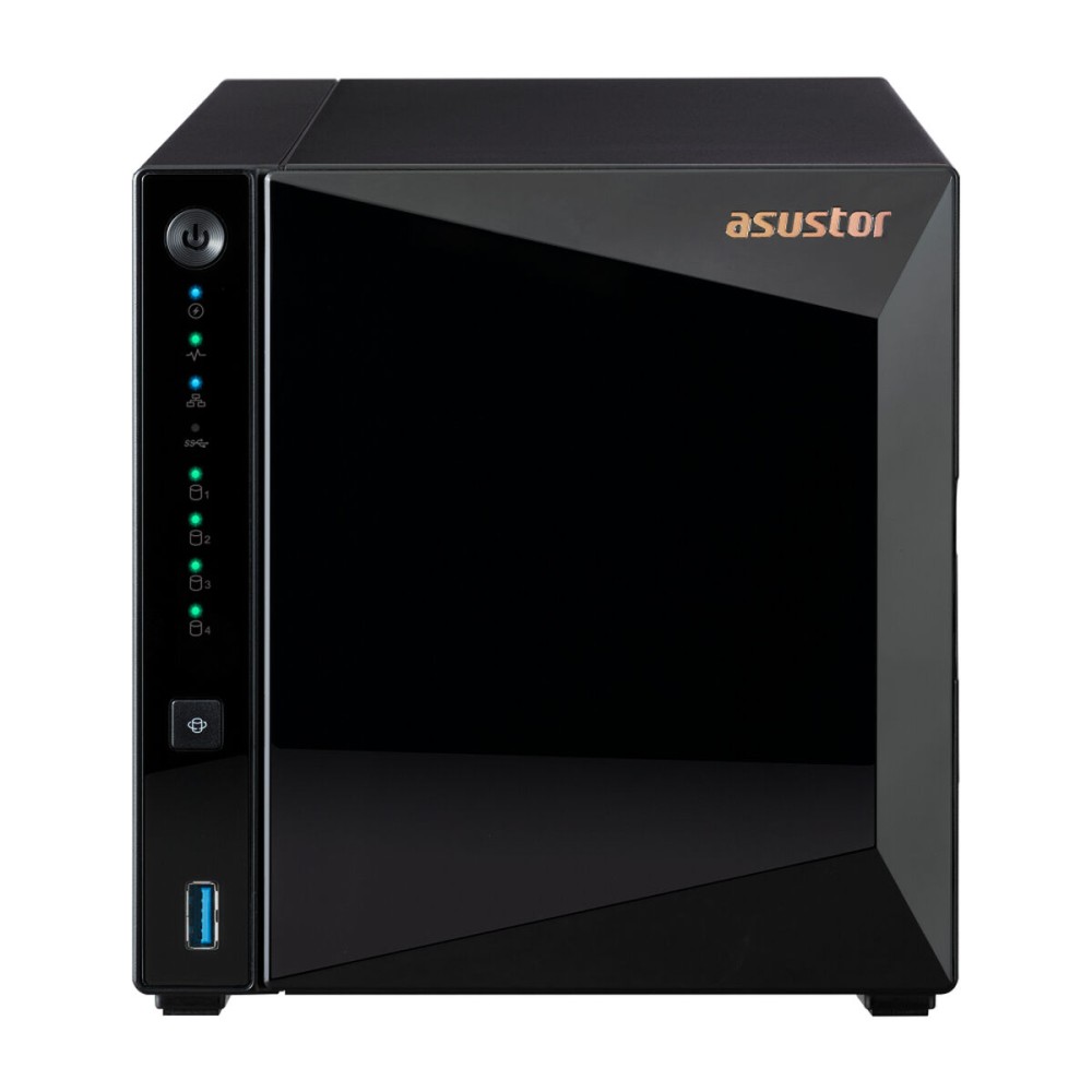 Memorizzazione in Rete NAS Asustor AS3304T Nero 1,4 GHz Realtek RTD1296    