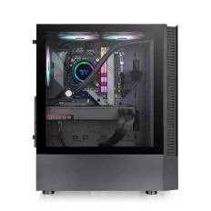 Case computer desktop ATX THERMALTAKE View 200 TG ARGB Nero    