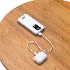 Powerbank Goms Ricaricabile Bianco USB-C    