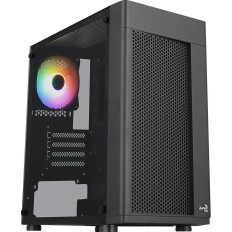 Case computer desktop ATX Aerocool HEXFORMBKV2 Nero    