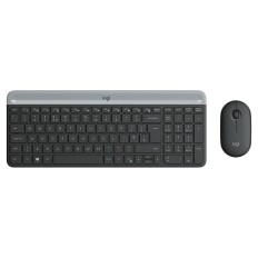 Tastiera e Mouse Logitech 920-009190 Nero Grigio Francese AZERTY    