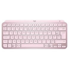 Tastiera Wireless Logitech MX Keys Mini Rosa Francese AZERTY    