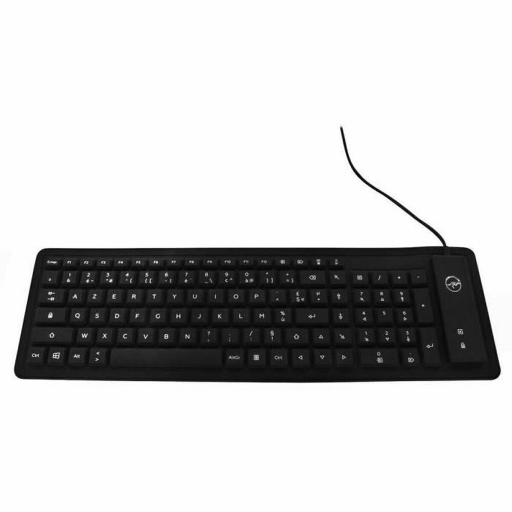 Tastiera Mobility Lab ML300559 AZERTY Pieghevoli Nero    