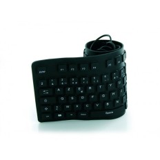 Tastiera Mobility Lab ML300559 AZERTY Pieghevoli Nero    