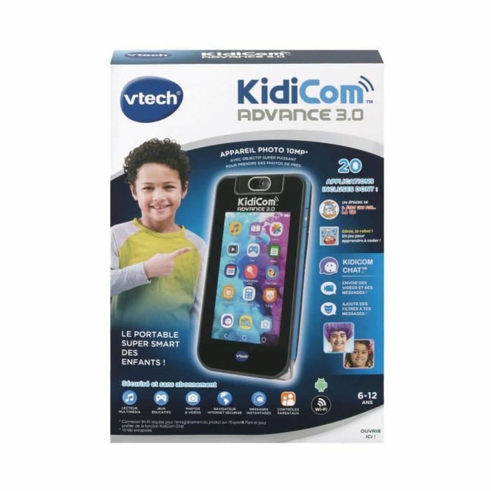 Telefono interattivo Vtech Kidicom Advance 3.0 Black    