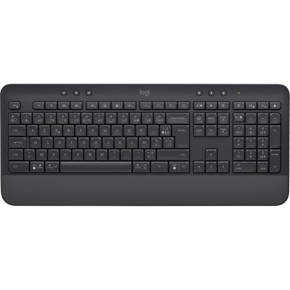 Tastiera Logitech Signature K650 AZERTY Francese Grigio scuro Grigio    