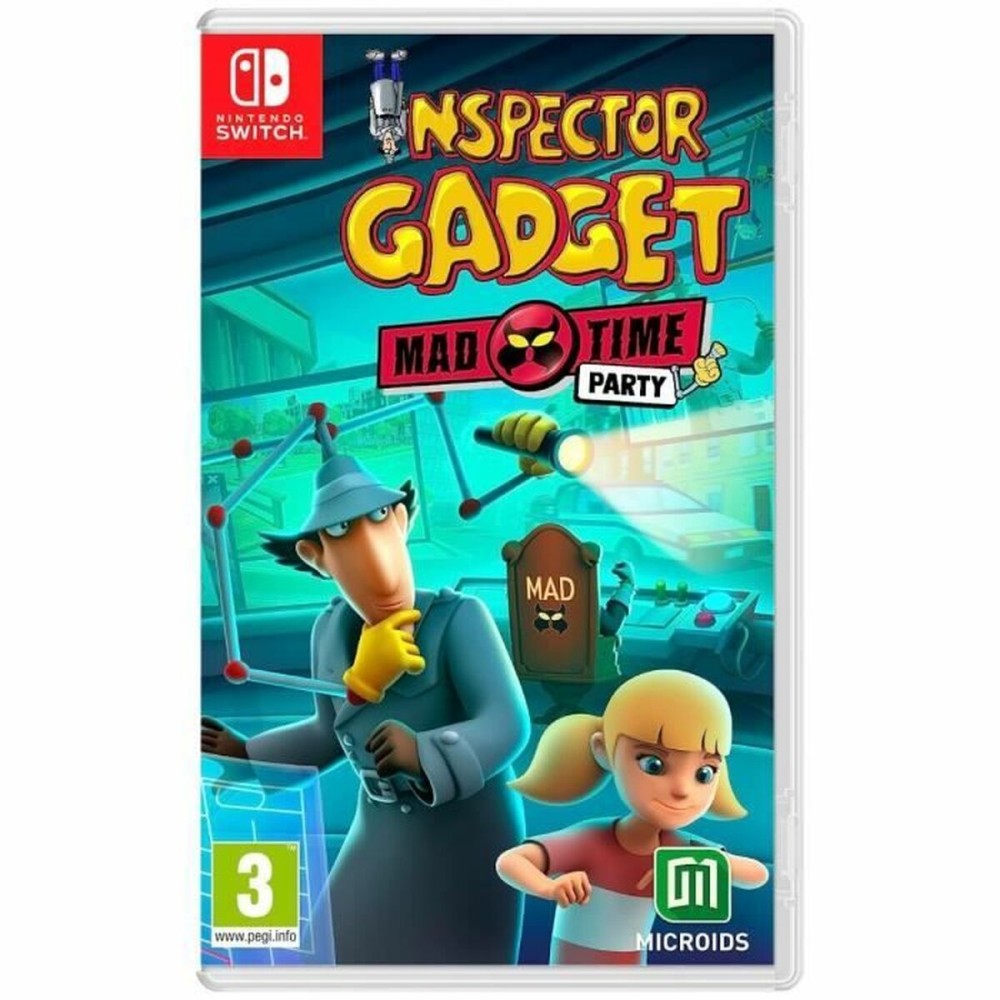 Videogioco per Switch Microids Inspector Gadget: Mad time party    