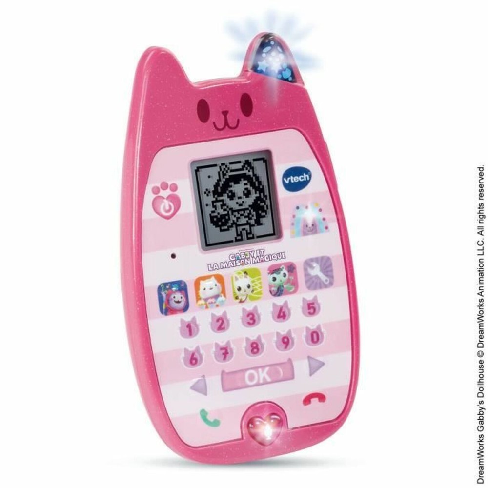 Telefono Giocattolo Vtech SMARTPHONE P'TIT GENIUS MAGIC LIGHT    