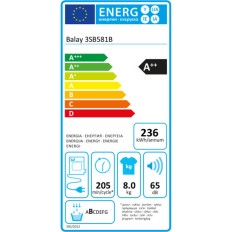 Asciugatrice a condensazione Balay 3SB581B    