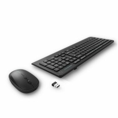 Tastiera e Mouse Energy Sistem 453016 Nero Qwerty in Spagnolo    