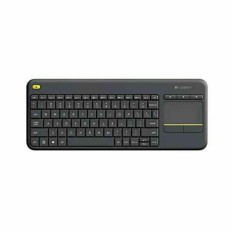 Tastiera Wireless Logitech 920-007137 Nero Qwerty in Spagnolo QWERTY    