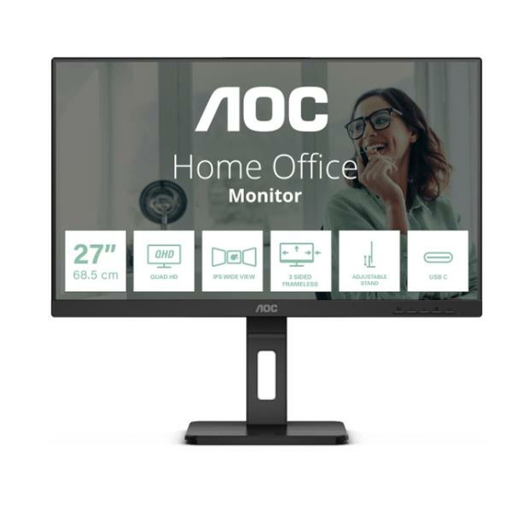 Monitor Gaming AOC Q27P3CV 27" Quad HD 75 Hz 60 Hz    