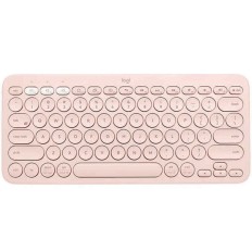 Tastiera Wireless Logitech K380 Rosa Qwerty in Spagnolo    