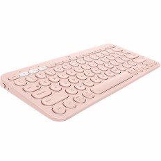 Tastiera Wireless Logitech K380 Rosa Qwerty in Spagnolo    