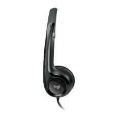 Auricolari con Microfono Logitech 981-000406 Nero    