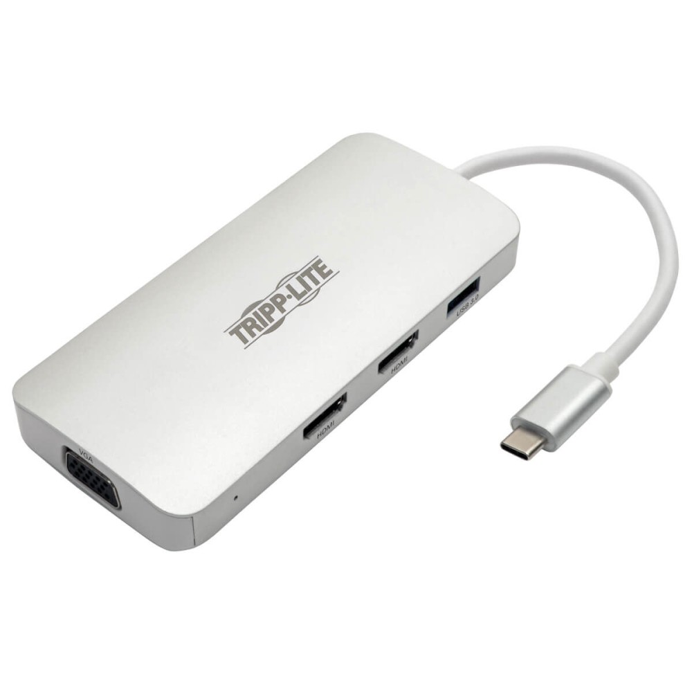 Hub USB Eaton U442-DOCK12-S Argentato    