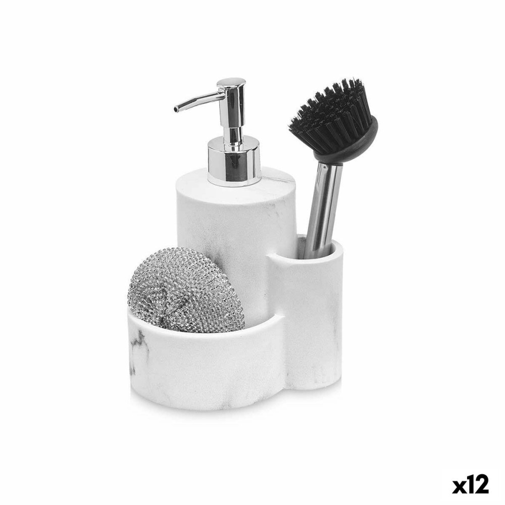 Kit per Cleaning & Storage Bianco Plastica Poliresina (12 Unità) Cucina    