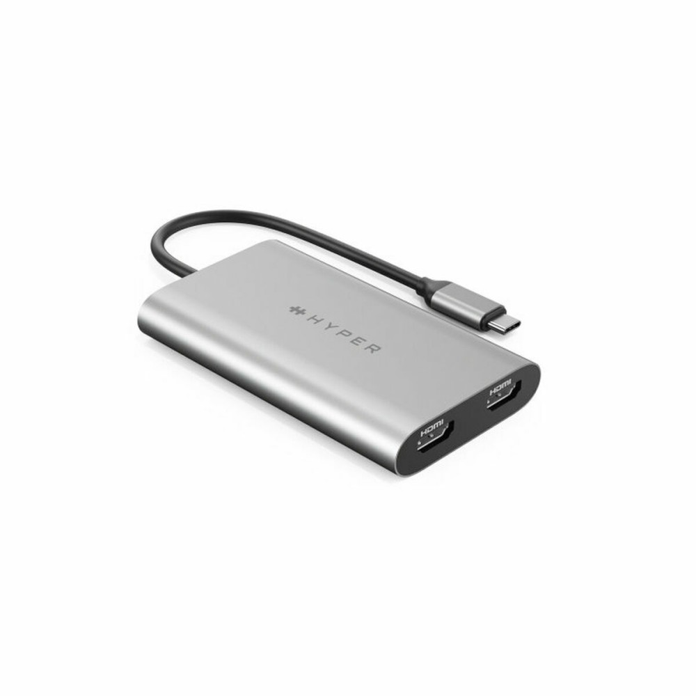 Adattatore USB C con HDMI Targus HDM1-GL Argentato    