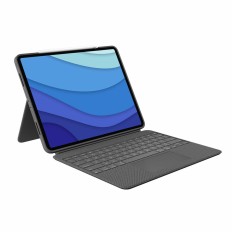 Tastiera Logitech iPad Pro 2020 12.9 Grigio Qwerty in Spagnolo    