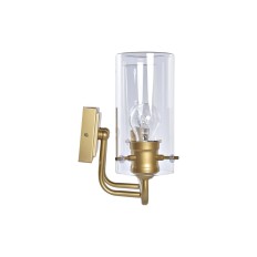 Lampada da Parete DKD Home Decor Cristallo Dorato Metallo 220 V 50 W (41 x 17 x 24 cm)    