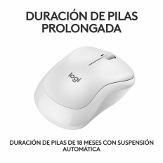 Mouse Logitech M240 Bianco    