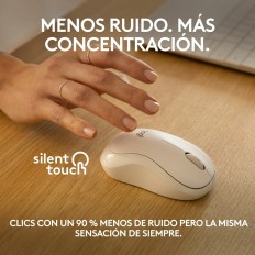 Mouse Logitech M240 Bianco    