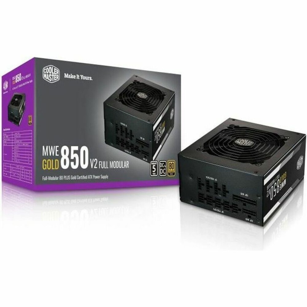 Fonte di Alimentazione Cooler Master MPE-8501-AFAAG-EU ATX 850 W 80 Plus Gold    