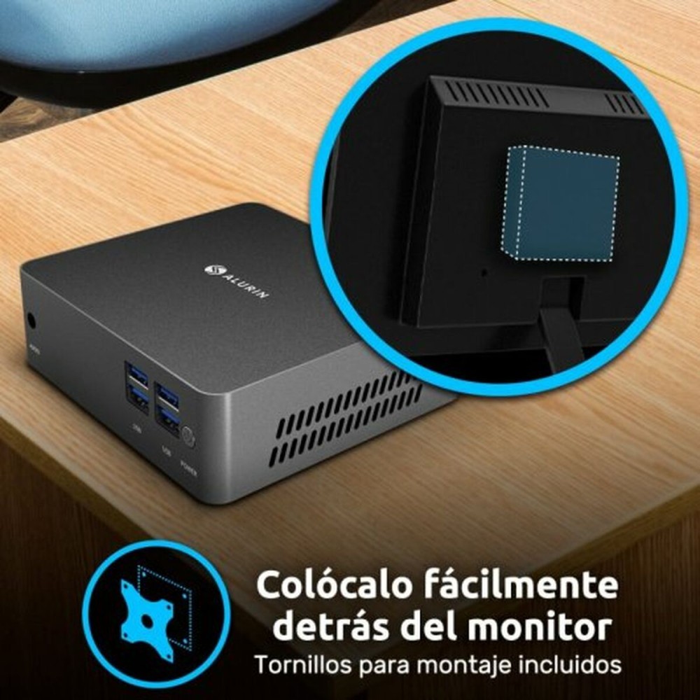 Mini PC Alurin Unit 8 GB RAM 1 TB    