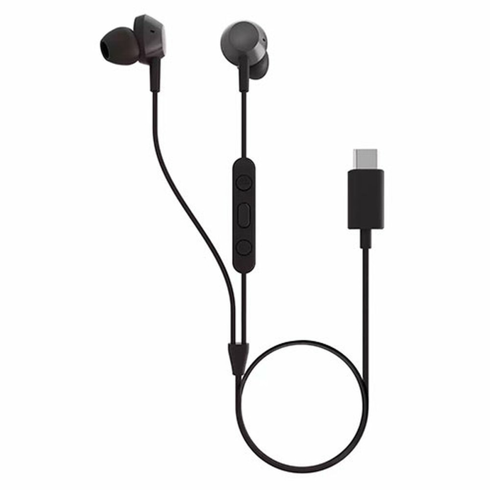 Auricolari con Microfono Philips TAE5008BK  Nero    