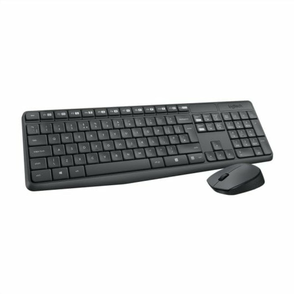 Tastiera Logitech Grigio QWERTY    