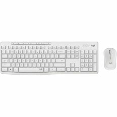 Tastiera e Mouse Logitech MK295 Bianco Qwerty Italiano    