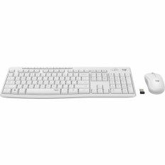 Tastiera e Mouse Logitech MK295 Bianco Qwerty Italiano    