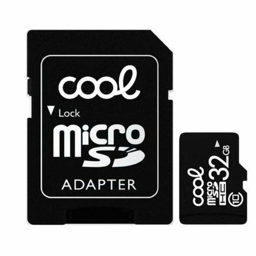 Scheda Di Memoria Micro SD con Adattatore Cool 32 GB    