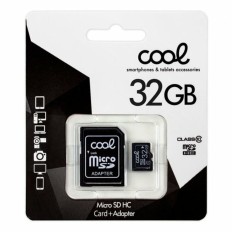 Scheda Di Memoria Micro SD con Adattatore Cool 32 GB    