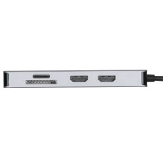 Hub USB Targus DOCK423EU Bianco Grigio Argentato 100 W    