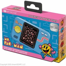 Console Portatile My Arcade Pocket Player PRO - Ms. Pac-Man Retro Games Azzurro    