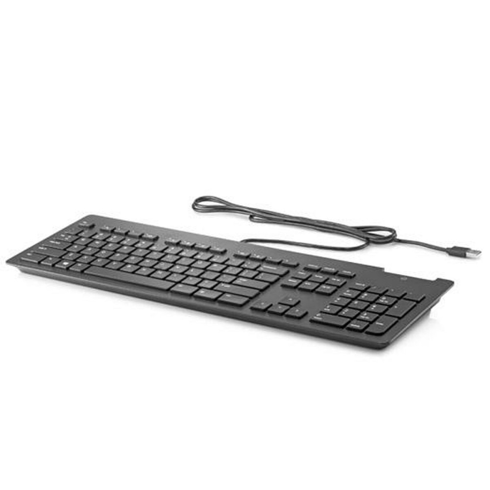 Tastiera HP Teclado HP Business Slim Smartcard Nero Qwerty in Spagnolo    