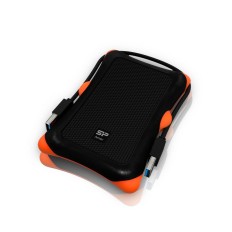 Scatola Esterna Silicon Power Armor A30 Nero Arancio Nero/Arancione    