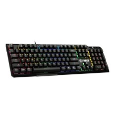 Tastiera MSI VIGOR GK41 LR US Nero Multicolore QWERTY    