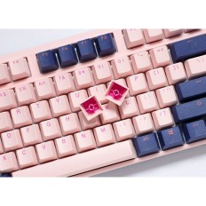 Tastiera Wireless Ducky DKON2108-PUSPDFUPBBC1 Rosa Monocromatica QWERTY    