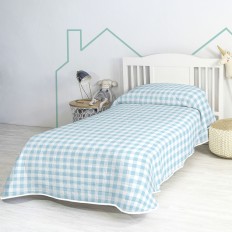 Trapunta HappyFriday Basic Kids Azzurro 180 x 260 cm    