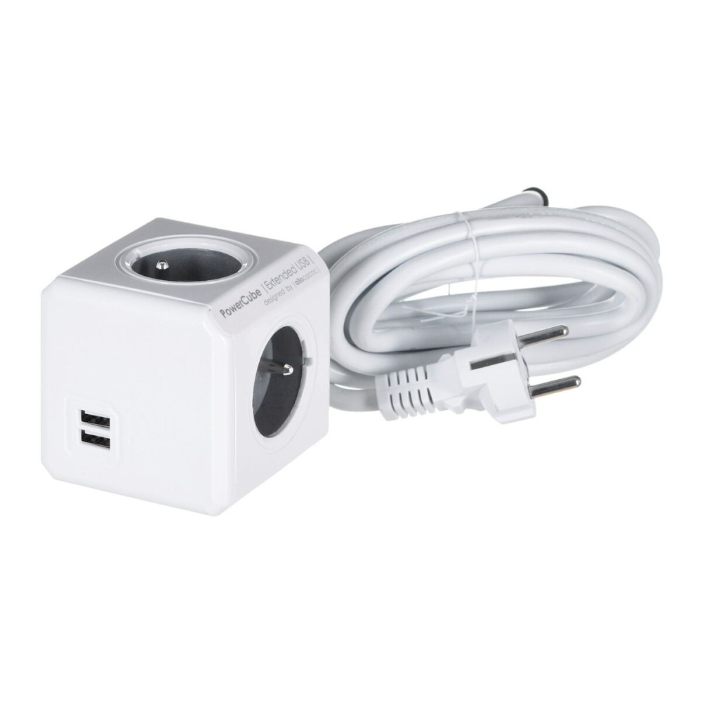 Multipresa Cubo Allocacoc PowerCube Extended USB E(FR) (3 m)    