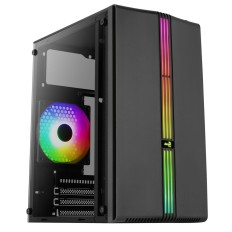 Case computer desktop ATX Aerocool PGS Evo Mini-G-BK-v1 Nero    