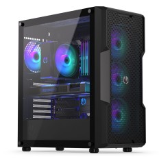 Case computer desktop ATX Endorfy Regnum 400 ARGB Nero    