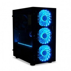 Case computer desktop Micro ATX Ibox PASSION V4 Nero Multicolore    