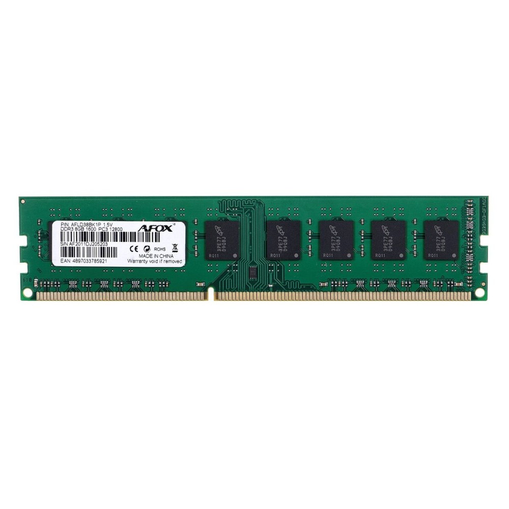 Memoria RAM Afox DDR3 1600 UDIMM CL11 8 GB    